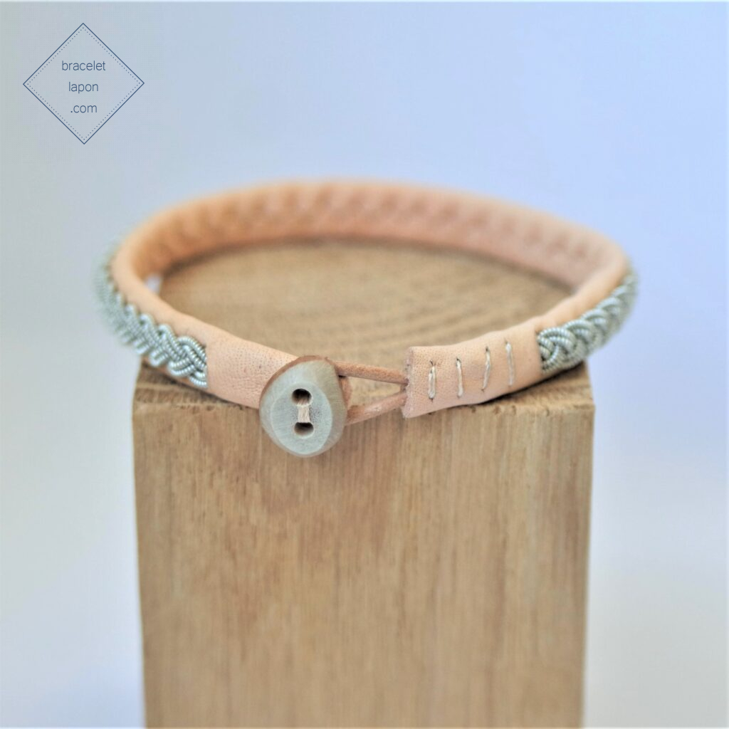 Bracelet cuir naturel
