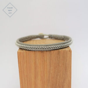 Bracelet lapon - FEM - cuir gris clair