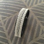 Bracelet lapon – FYRA – cuir noir
