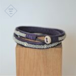 Bracelet lapon – PARLA 2T – Lilas