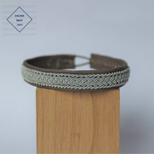 Bracelet lapon – TIO - kaki gris